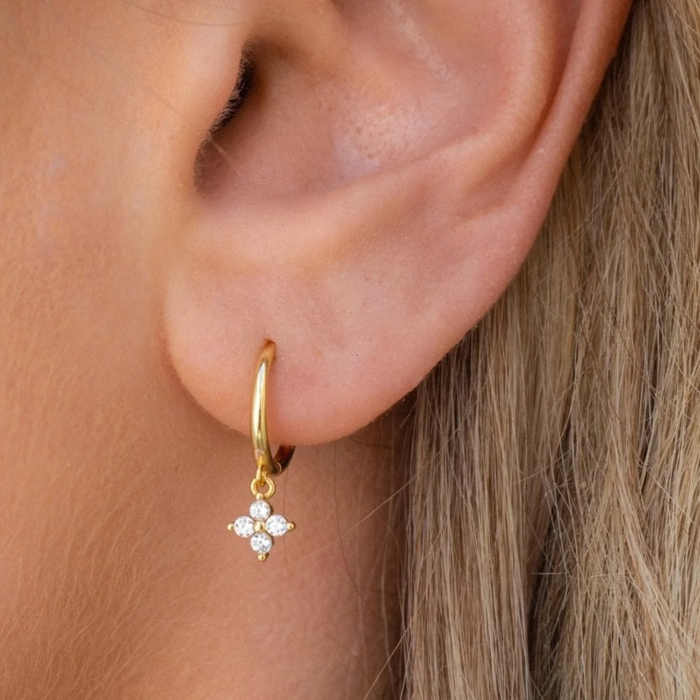 JacqMaria Earrings and Evry Jewels Gold Assorted Earrings and Rings Bundle